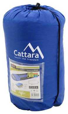 Спальний мішок (спальник) Cattara "RIGA" 13403 Синій 0-10°C, Синій