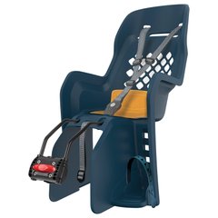 Дитяче крісло заднє POLISPORT Joy FF на підсідельну трубу 9-22 кг, темно-синє