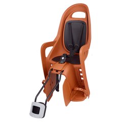 Детское кресло заднее POLISPORT Groovy Maxi FF 29" на подседельную трубу 9-22 кг, коричневое