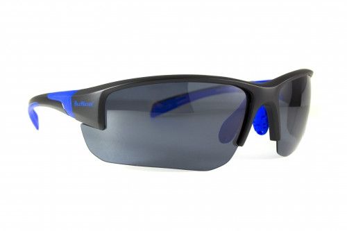 Окуляри поляризаційні BluWater Samson-3 Polarized (gray), чорні