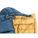 Спальник пуховой Turbat KUK 700 legion blue/dark cheddar - 195 см - синий/оранжевый