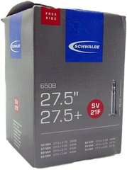 Камера Schwalbe SV21F Freeride 27.5x2.10-3.00˝ (54 / 75-584) FV 40мм 200g