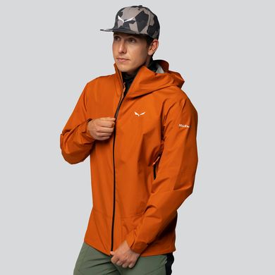 Куртка ч Salewa PUEZ GTX PACLITE M JACKET 28476 5281 - 46/S - темно-оливковий