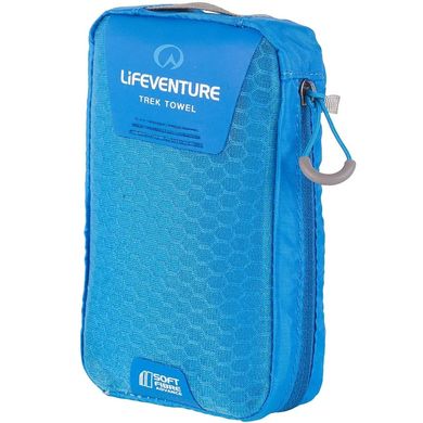 Полотенце Lifeventure Soft Fibre Advance blue Pocket, Синий