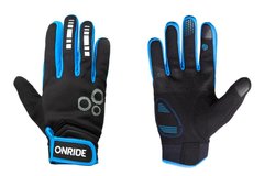 Перчатки ONRIDE Pleasure 20 черный/синий XS