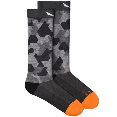 Шкарпетки ч Salewa PEDROC CAMO AM M CREW SOCK 69039 0911 - 39-41 - чорний