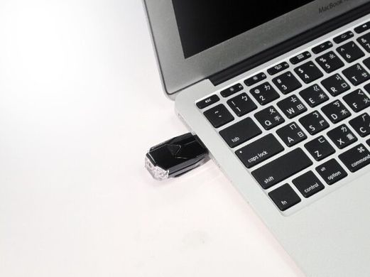 Світло переднє INFINI MINI LAVA 4 ф-ції, чорний USB