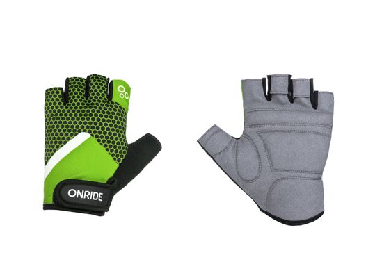 Перчатки ONRIDE TID 20 цвет Зеленый/Черный размер L