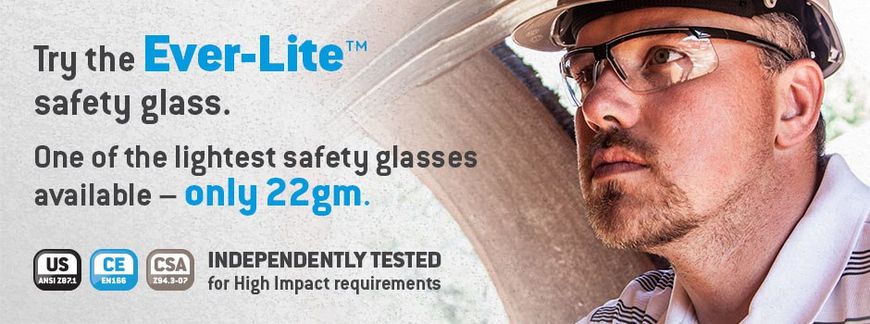 Бифокальные защитные очки Pyramex Ever-Lite Bifocal (clear +2.0) H2MAX Anti-Fog, прозрачные