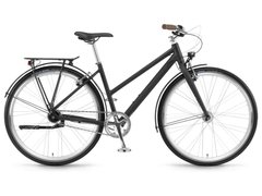 Велосипед Winora Lane women 28", рама 46 см, черный матовый, 2019