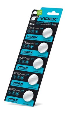 Батарейка літієва Videx CR2032, 1 шт