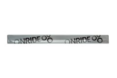 Светоотражающая полоска ONRIDE Классик 3х34 см серебристая, Серебристый