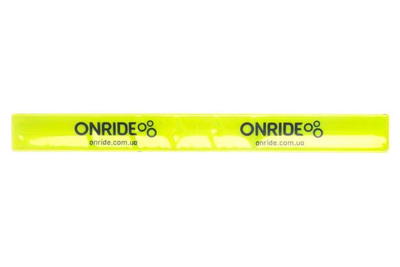 Светоотражающая полоска на запястье или штаны, фликер ONRIDE логотип ONRIDE