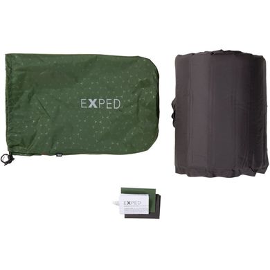 Коврик самонадувающийся Exped SIM LITE 3.8 M green - M - зеленый