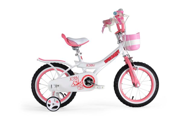 Велосипед RoyalBaby JENNY GIRLS 14", OFFICIAL UA, рожевий