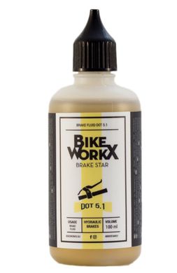 Гальмівна рідина BikeWorkX Brake Star DOT 5.1, 100 мл