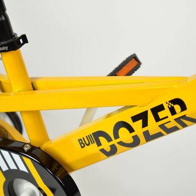 Велосипед RoyalBaby BULL DOZER 18 ", OFFICIAL UA, жовтий