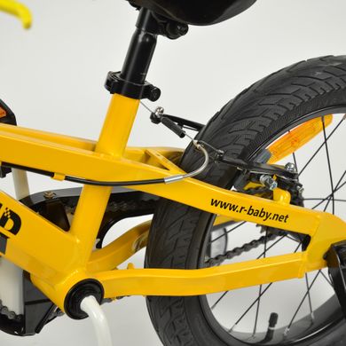 Велосипед RoyalBaby BULL DOZER 18", OFFICIAL UA, желтый