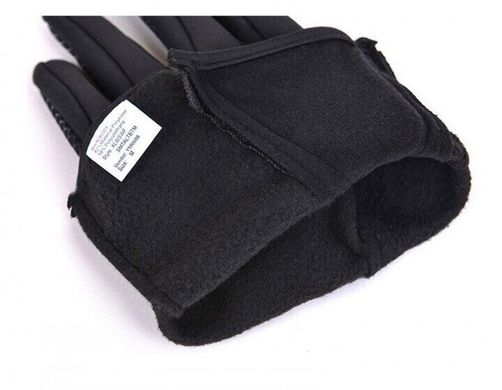 Теплые непродуваемые перчатки Windstop + Touch серые S
