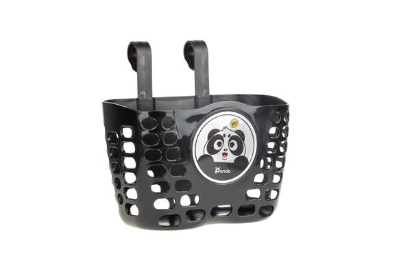 Кошик дитячий пластиковий на кермо ONRIDE Bundle Maxi чорний для велосипедів 16-20"
