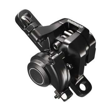 Калипер тормозной Shimano BR-R317-R, задний, адаптер, черный