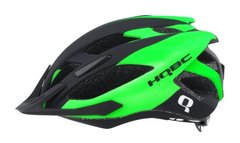 Шлем HQBC GRAFFIT размер M 53-59cm, черный/зеленый, Зелёный, M (53 - 59 см)