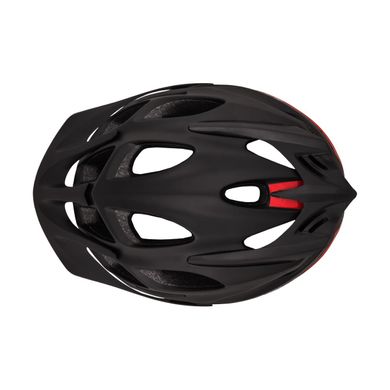 Шлем HQBC DUALQ размер М (54-58см), черный/красный матовый
