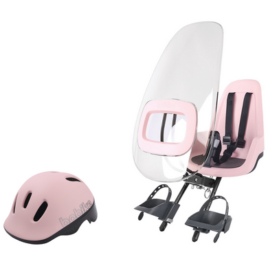 Детское велокресло Bobike GO mini Cotton Candy Pink