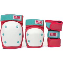Rio Roller захист набір Triple Pad Set red-mint M