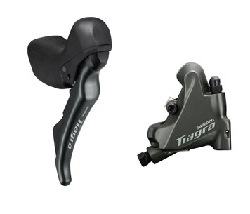 Тормоз гидравл диск для шоссе Shimano 4720, задний (правая ручка 10-шв, калипер, гидролиния 1700мм) не собран