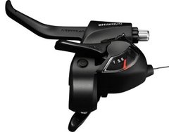 Тормозная ручка/шифтер Shimano ST-EF41 левый 3-зв, черный ОЕМ