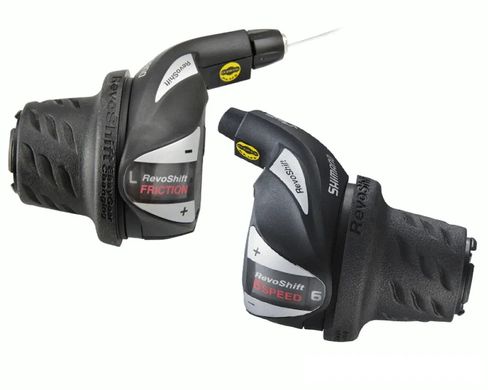 Манетки Shimano Tourney RevoShift SIS, SL-RS36 пара 3+6 скоростей + тросики