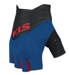 Перчатки короткий палец KLS Cutout синий XL