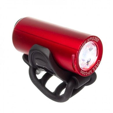 Велосипедна фара ONRIDE Cub червоний, 200 Lm