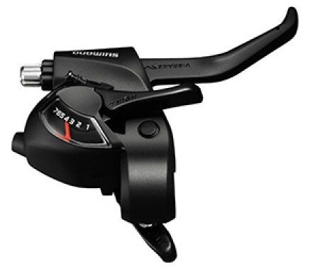Гальм ручка/шифтер Shimano ST-EF41 правий 6-зв, чорний ОЕМ