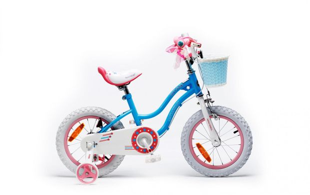 Велосипед RoyalBaby STAR GIRL 16", OFFICIAL UA, синій