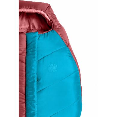 Спальник Turbat Vogen Winter terracotta/turquoise - 195 см - терракотовий/бірюзовий
