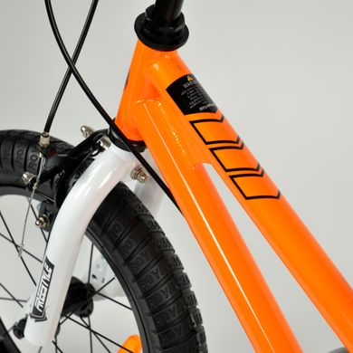 Велосипед RoyalBaby FREESTYLE 16", OFFICIAL UA, оранжевый
