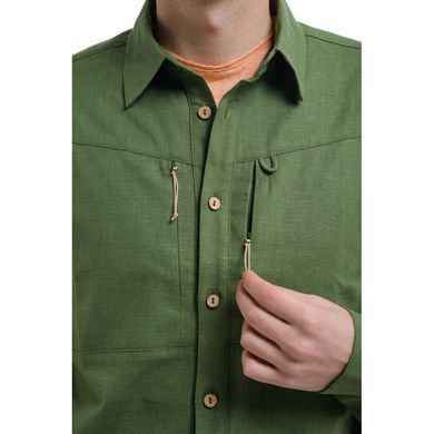 Рубашка ч Turbat Amazonka Hemp Mns bronze green - L - зеленый