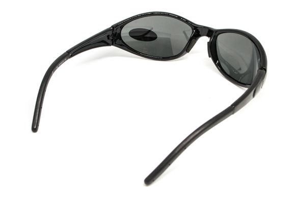 Очки поляризационные BluWater Venice Polarized (gray) серые в черной глянцевой оправе