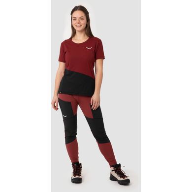 Футболка ж Salewa PUEZ SPORTY DRY W T-SHIRT 28633 1571 - 38/32 (XXS) - бордовий