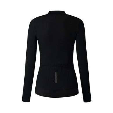 Женская велоджерси Shimano ELEMENT LONG SLEEVE черная размер S