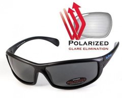 Окуляри поляризаційні BluWater Florida-4 Polarized (gray) чорні