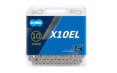 Цепь KMC x10-EL Silver 114 link, 10 скоростей
