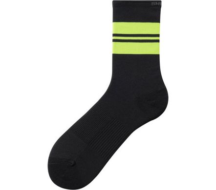 Шкарпетки Shimano ORIGINAL TALL, чорно-жовті, розм. 36-40