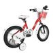 Велосипед дитячий RoyalBaby Chipmunk MM Girls 14", OFFICIAL UA, червоний