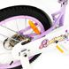 Велосипед детский RoyalBaby Chipmunk MM Girls 14", OFFICIAL UA, фиолетовый