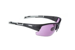 Очки ONRIDE Lead 20 матовые черные с линзами HD purple (19%)