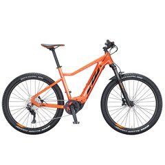 Електровелосипед KTM MACINA RACE 271 27,5" рама L/48, помаранчевий (чорно-помаранчевий), 2021