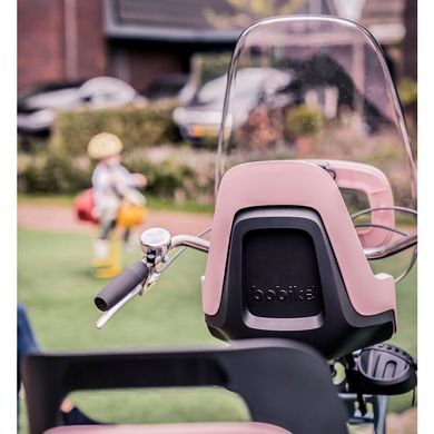 Детское велокресло Bobike Go Mini/Macaron grey